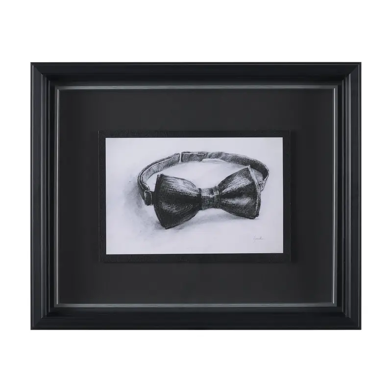 'Dress For Success Ii' Hand-Embellished Framed Art Print By Mercana Studio – Matted Under Glass 1