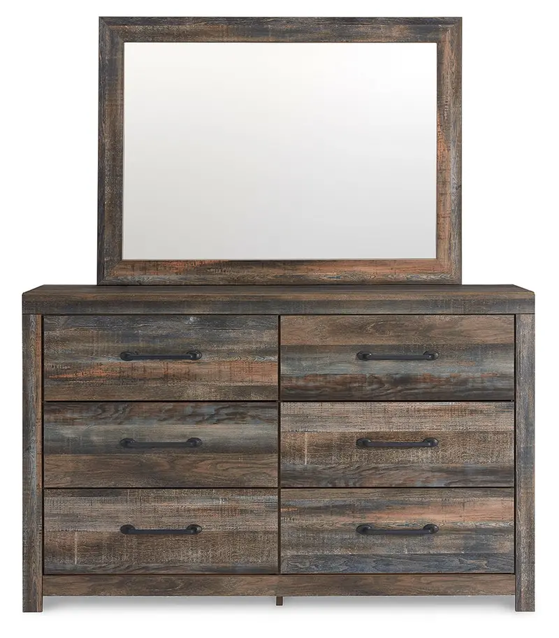 Drystan Multi-Color Queen Panel Storage Bed Suite: Dresser, Mirror, Chest, And Nightstand 1