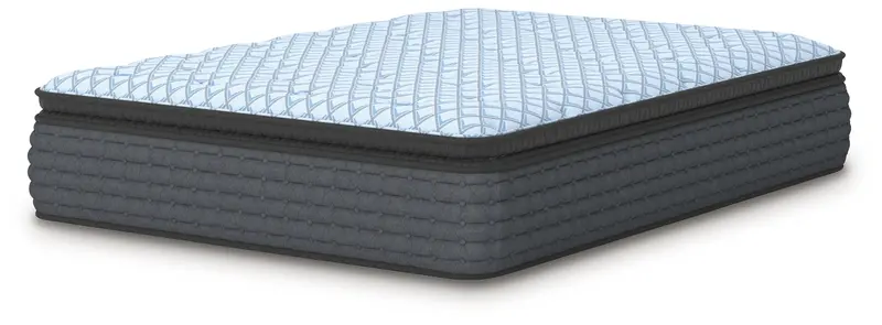 Elite Springs 2.0 Pt Blue Full-Size Hybrid Foam Mattress 1