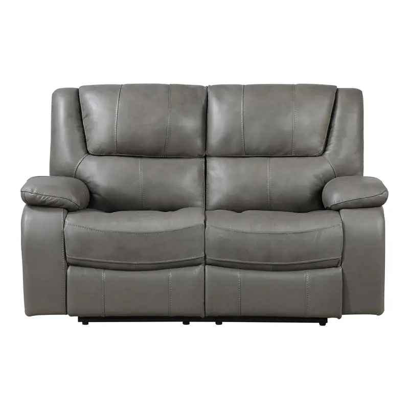 Ellicott Gray Power Dual-Reclining Loveseat 1