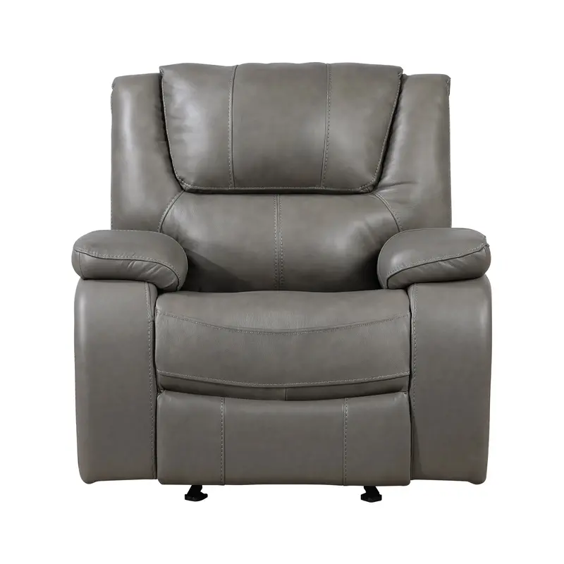 Ellicott Gray Single Power Recliner 1