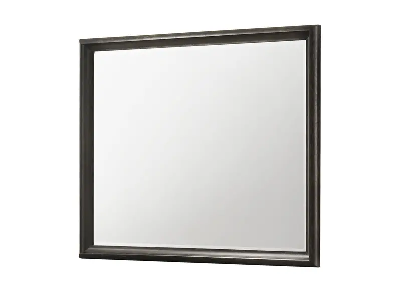Ethel Dark Brown Dresser Top Mirror – Standalone Accent Piece 1