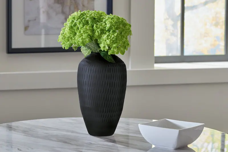 Etney Slate-Tone Hand-Thrown Vase 1