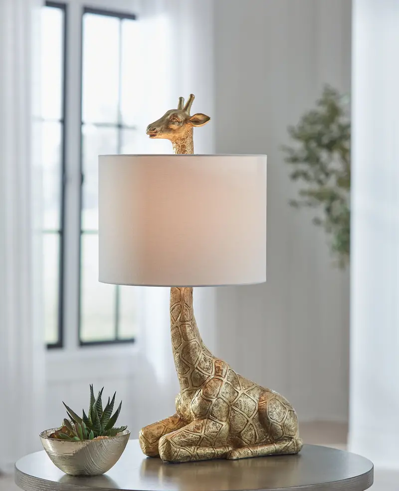 Ferrison Gold-Finished 2-Piece Table Lamp Set 1