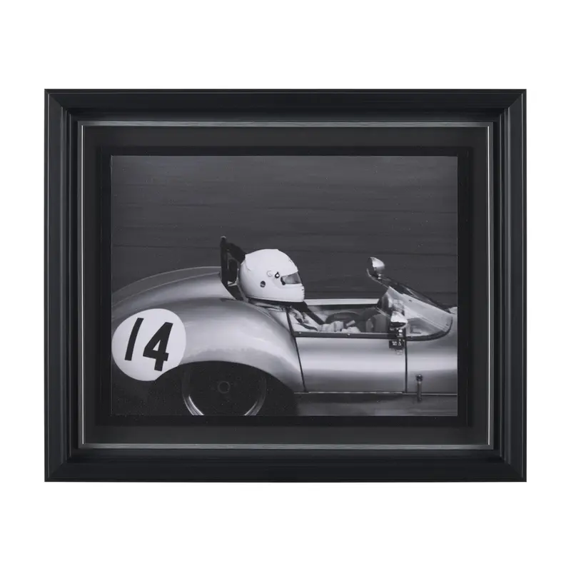 Focus – Hand-Embellished Framed Photo Art Print With Mat And Glass By Ben Wood 1