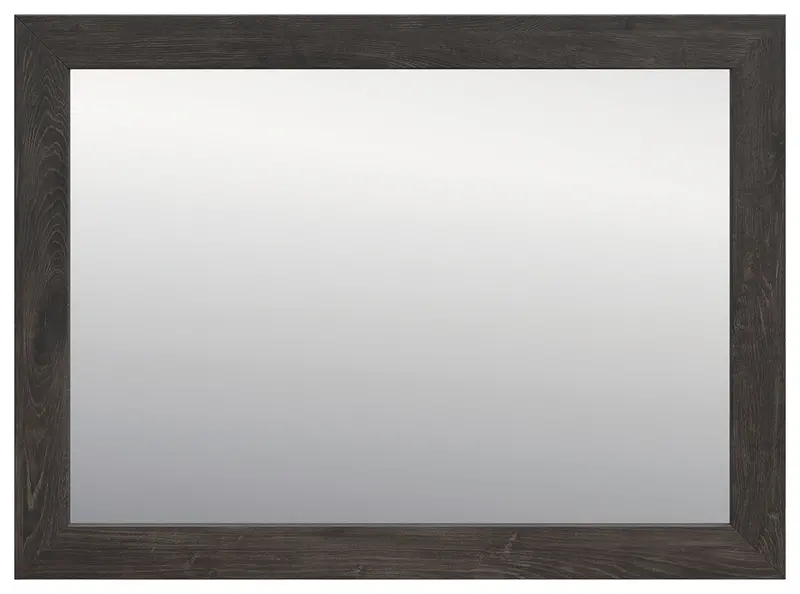 Fraluna Charcoal-Finished Bedroom Wall Mirror (Frame Only) 1