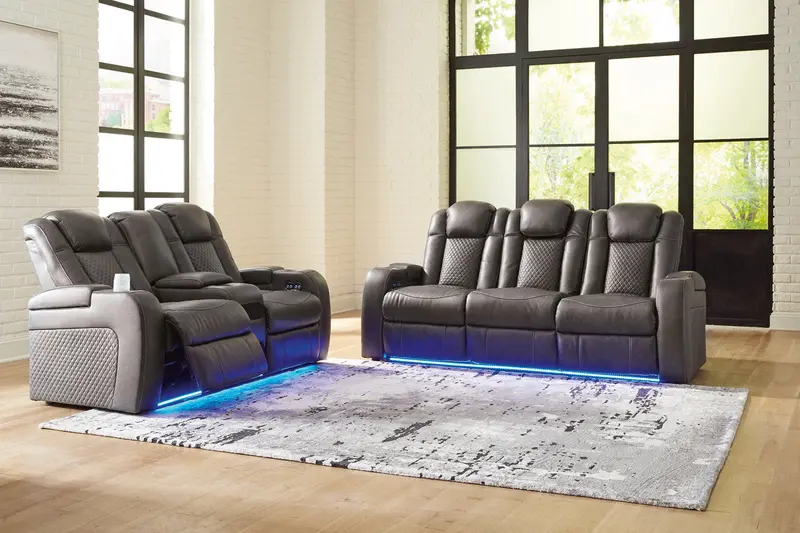 Fyne-Dyme Shadow Power-Reclining Living Room Group 1