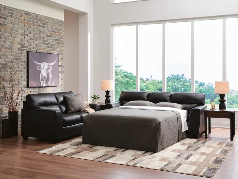 Glennbre Midnight Queen-Size Sofa Bed – Convertible Sleeper Sofa 1