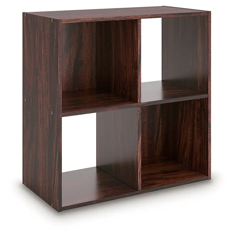 Glosmount Four-Cube Storage Organizer In Cherry And Light Brown Finish 1
