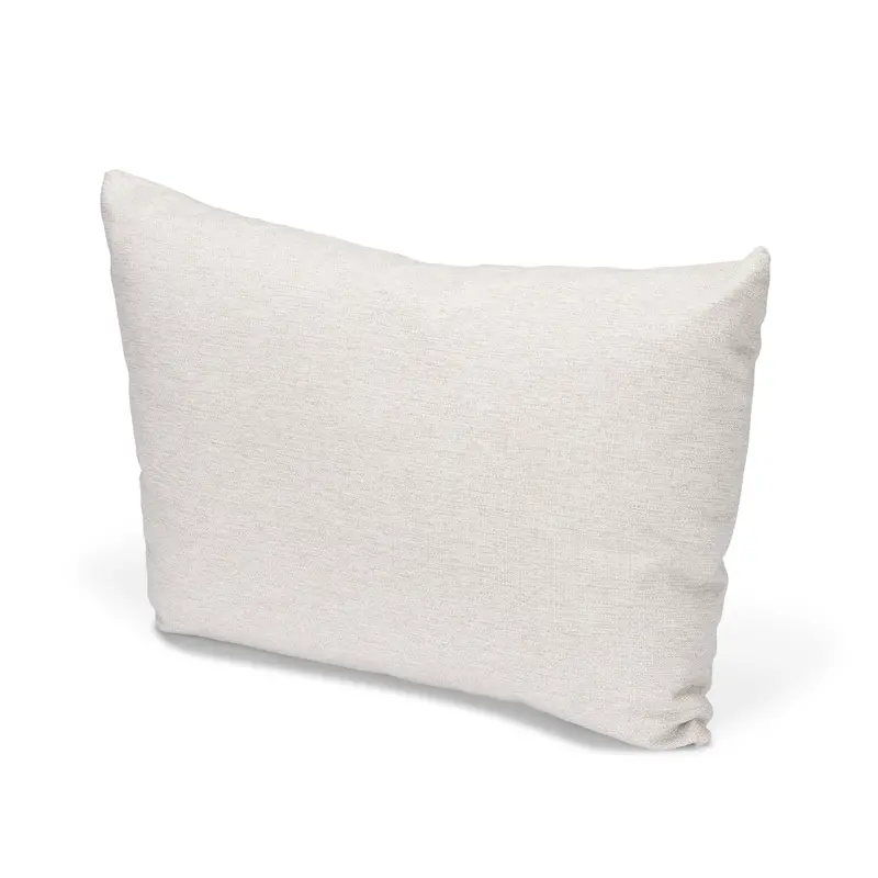 Halston Arm Pillow – Oatmeal Performance Fabric Accent Cushion 1