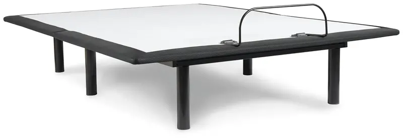 Head Up Only Charcoal Gray King Adjustable Foundation — Head-Only Lift Base 1