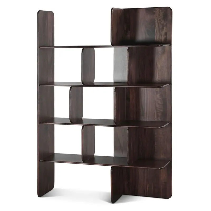 Hunter-Style 48-Inch Dark Sienna Bookcase 1