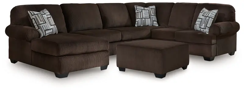 Kimlee 3-Piece Modular Sectional With Coordinating Ottoman 1