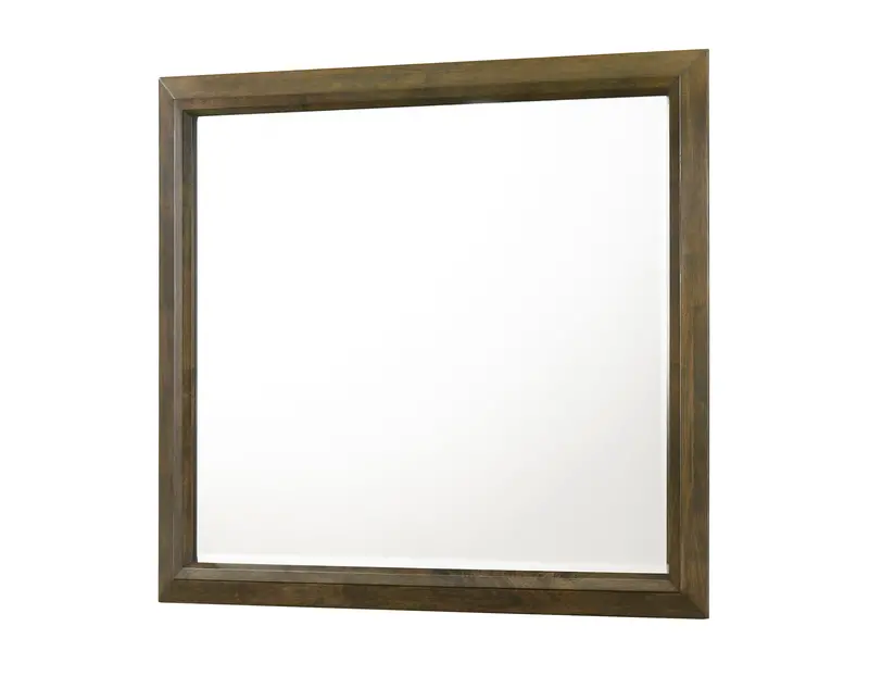 Lakecrest Brown Dresser Mirror Top Only 1