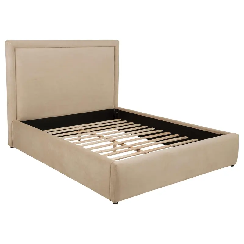 Lawson Light Saddle Upholstered Full Platform Bed (55") 1