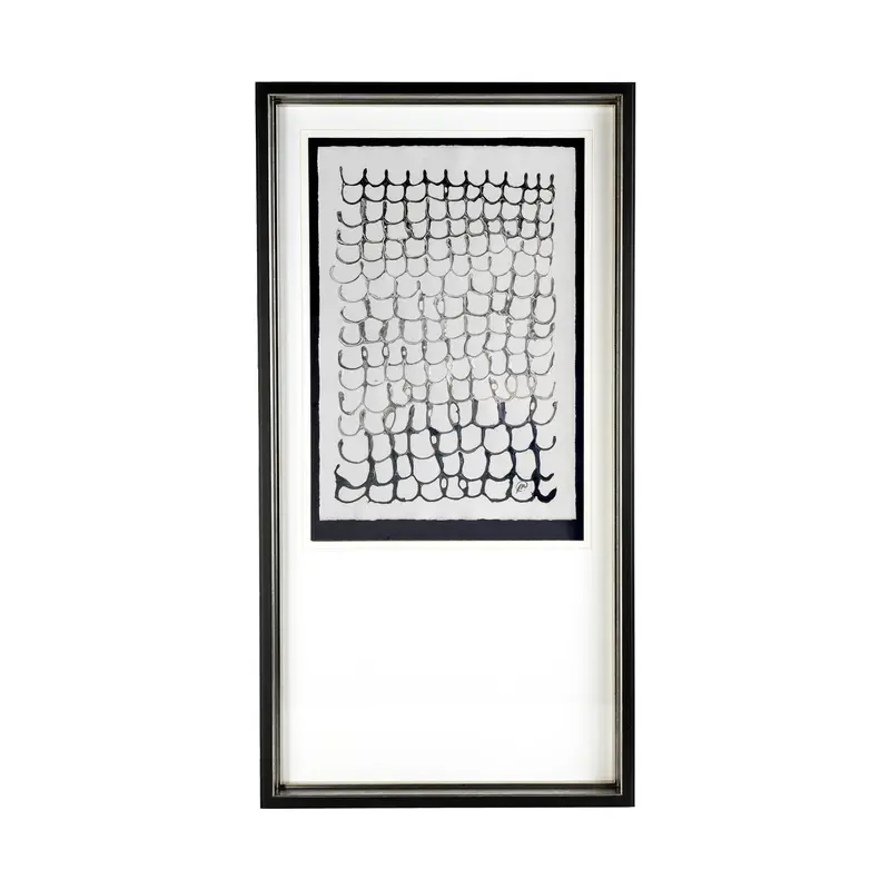 Lines Ii Original Handmade Framed Artwork By Studio M 1