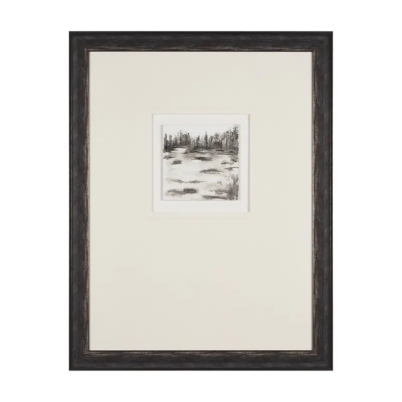 Meadow View Original Framed Artwork – Handmade By Studio M 1