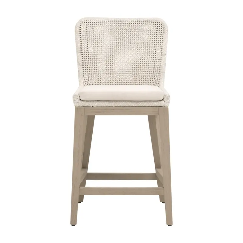 Mesh-Back Outdoor Counter Stool 1