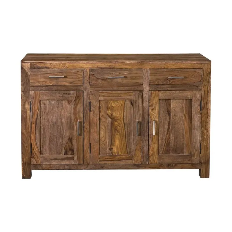 Miles Sideboard – 51-Inch Brownstone-Finished Storage Cabinet 1