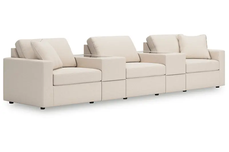 Modmax Oyster 5-Piece Modular Sectional Sofa In Contemporary Neutral Tone 1