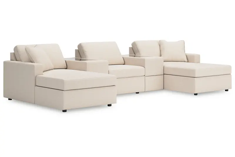 Modmax Oyster 5-Piece Pit-Style Sectional Sofa 1