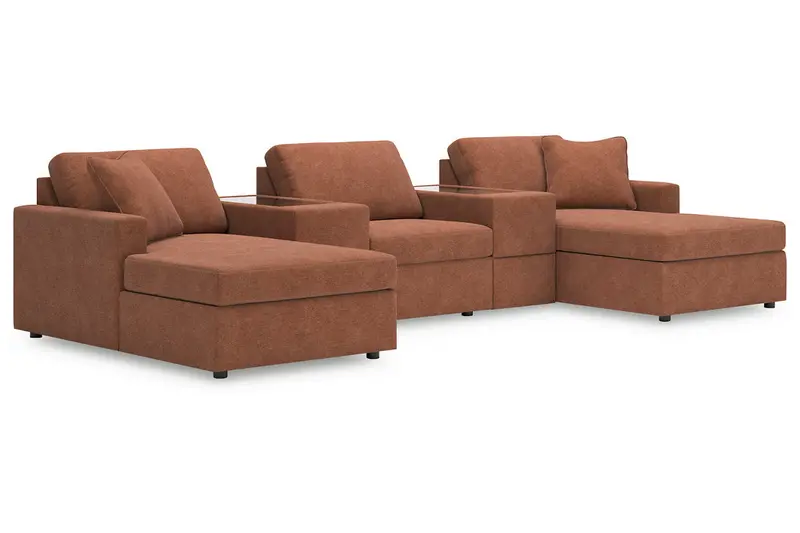Modmax Spice 5-Piece Pit-Style Sectional Sofa 1