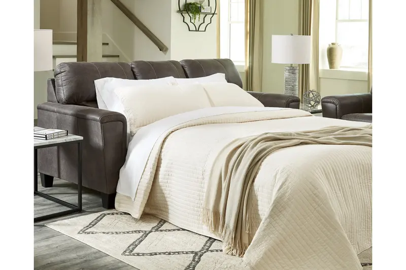 Navi Smoke Queen Sofa Sleeper – Modern Convertible Design 1