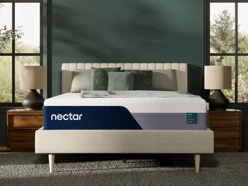 Nectar Foam Premier 5.1 Full White Mattress 1