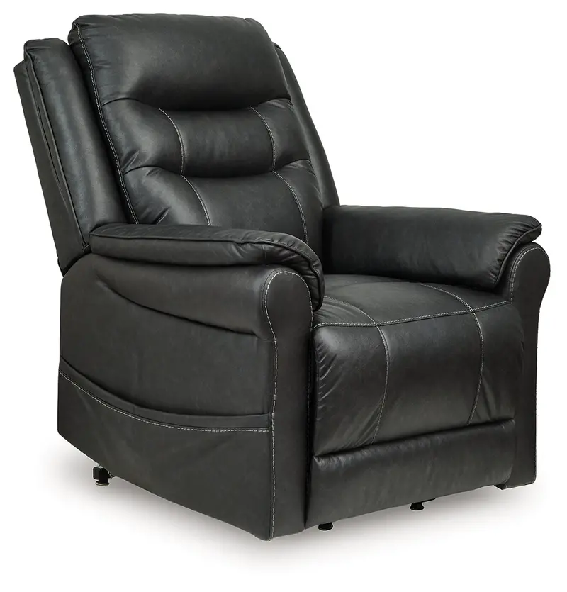 Oatman Carbon-Black Power Lift Recliner Chair 1