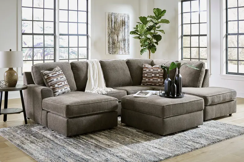 O'Phannon Putty 2-Piece Right-Arm Chaise Sectional 1