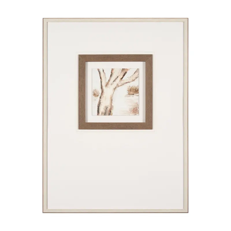 Original Handmade Framed Artwork: 'Ancient Arbutus' By Studio M 1