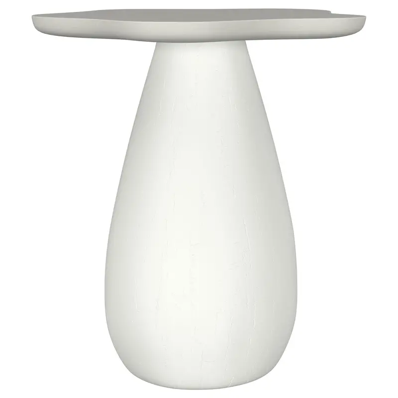 Perth Off-White Cloud-Shaped Side Table – Sculptural Accent Piece 1