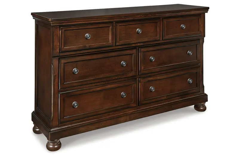 Porter Rustic Brown 7-Drawer Dresser 1