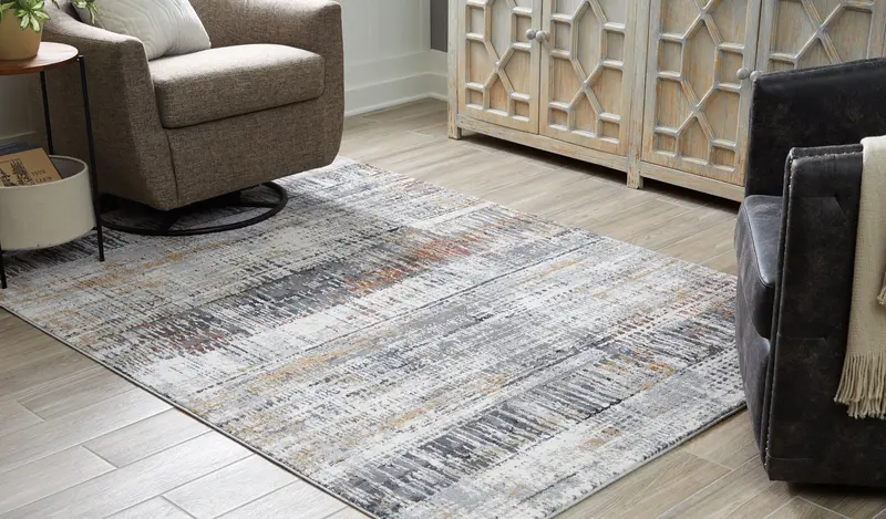 Rhettner Multicolor Medium Indoor/Outdoor Area Rug 1