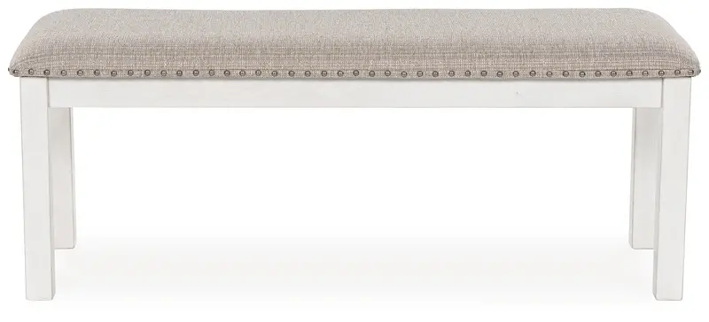 Robbinsdale Antique White 48-Inch Dining Bench 1