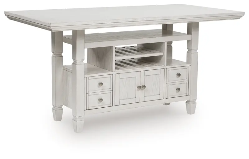 Robbinsdale Antique White Counter-Height Dining Table 1