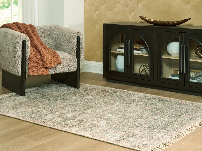 Rossbury Multi-Size Area Rug In Neutral Tones 1