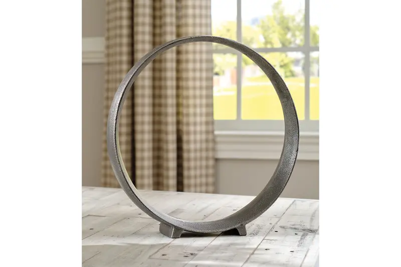 Ryandale Antique Pewter Metal Sculpture Accent Piece 1