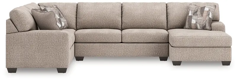 Seyler Lane Hemp-Tone 3-Piece Raf Sectional Sofa 1