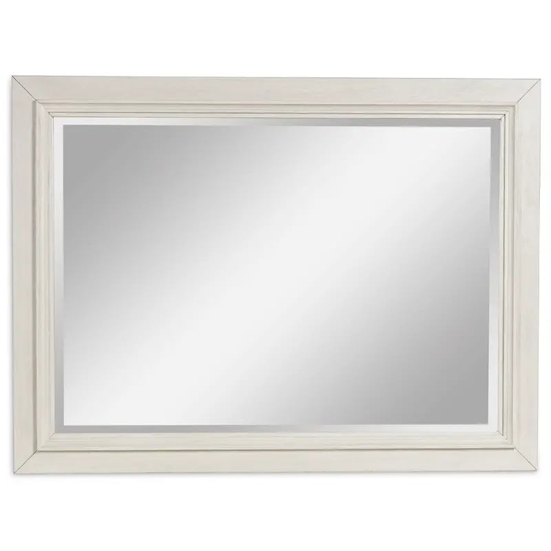 Shaybrock Antique White-And-Brown Freestanding Bedroom Mirror 1