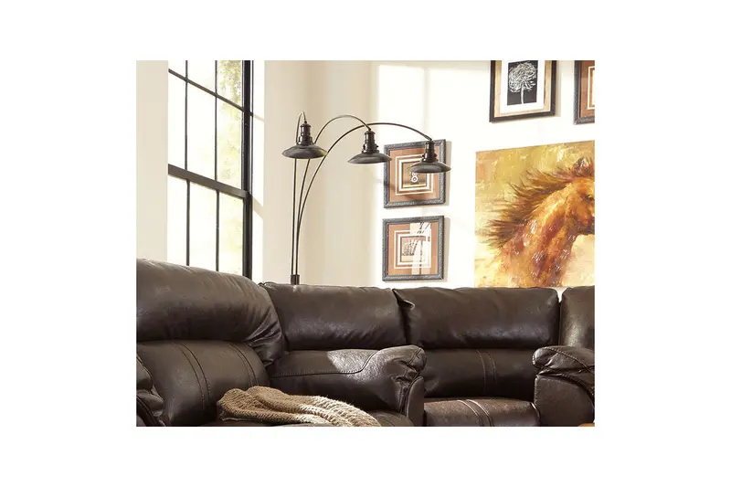 Sheriel Modern Black Floor Lamp 1