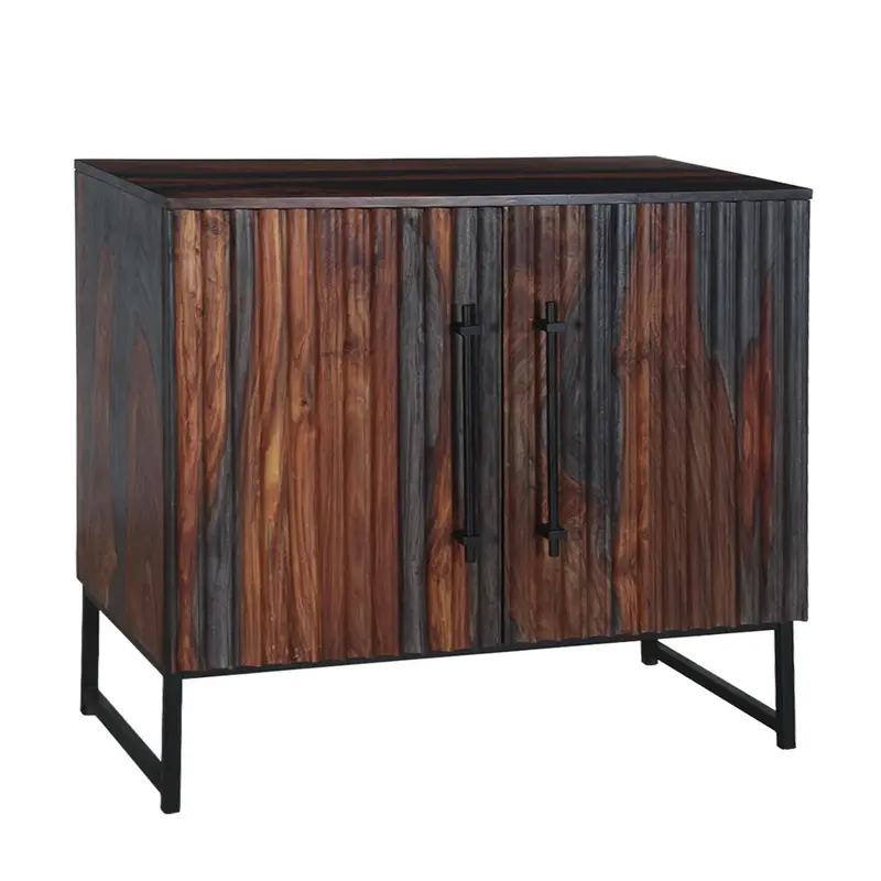Sierraville Capri Sheesham Storage Cabinet – 34" Tall 1
