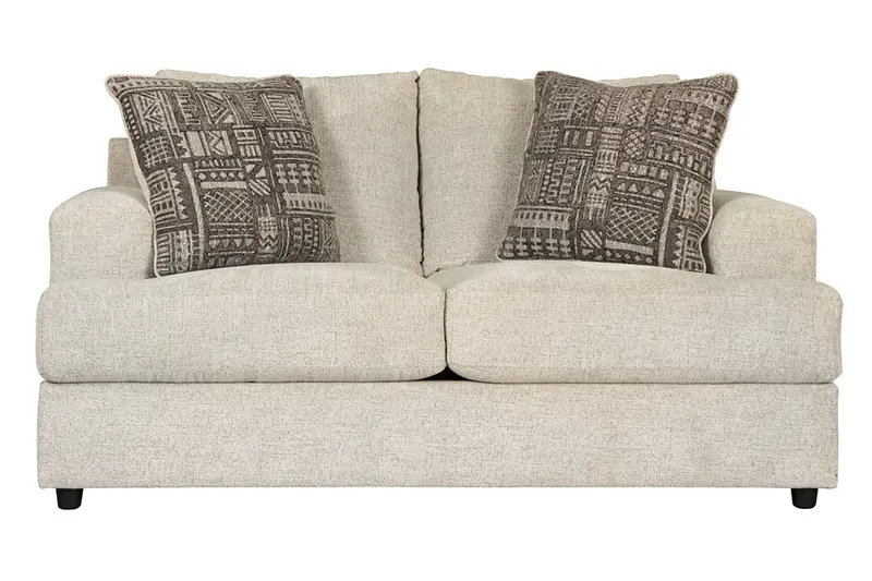 Soletren Stone-Finish Loveseat 1