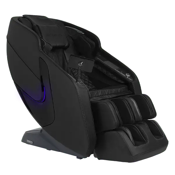 Solstice Deluxe Black Reclining Massage Chair 1