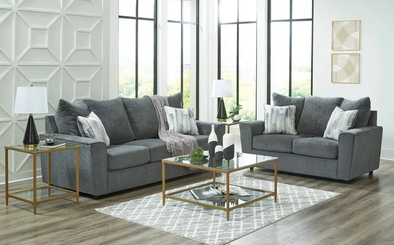 Stairatt Gravel-Tone Living Room Furniture Set 1