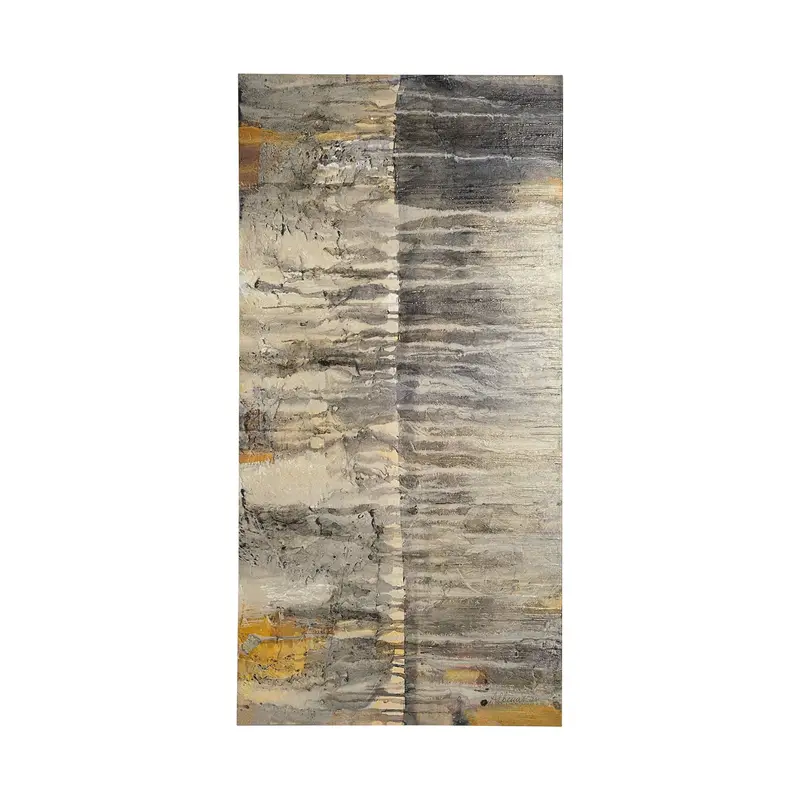 Tectonic Ii – Textured Hand-Embellished Canvas Art By Albena Hristova 1