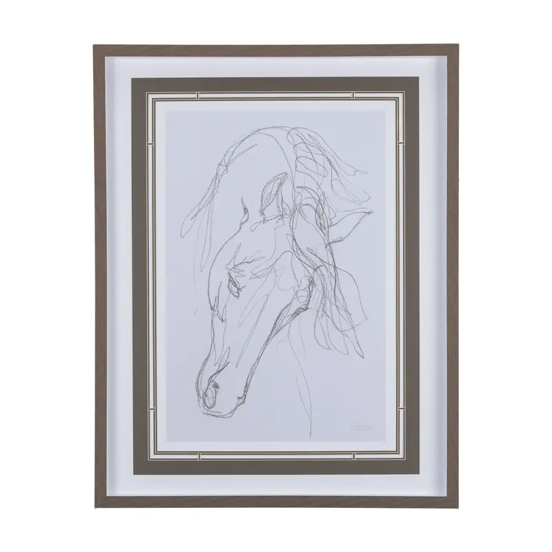 Textured Framed Art Print: 'Andalusian I' By Mercana Studio 1