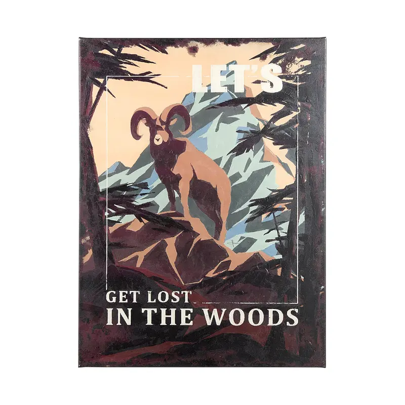 The Call Of The Wild I – Hand-Embellished Textured Canvas Art By Mercana Studio 1