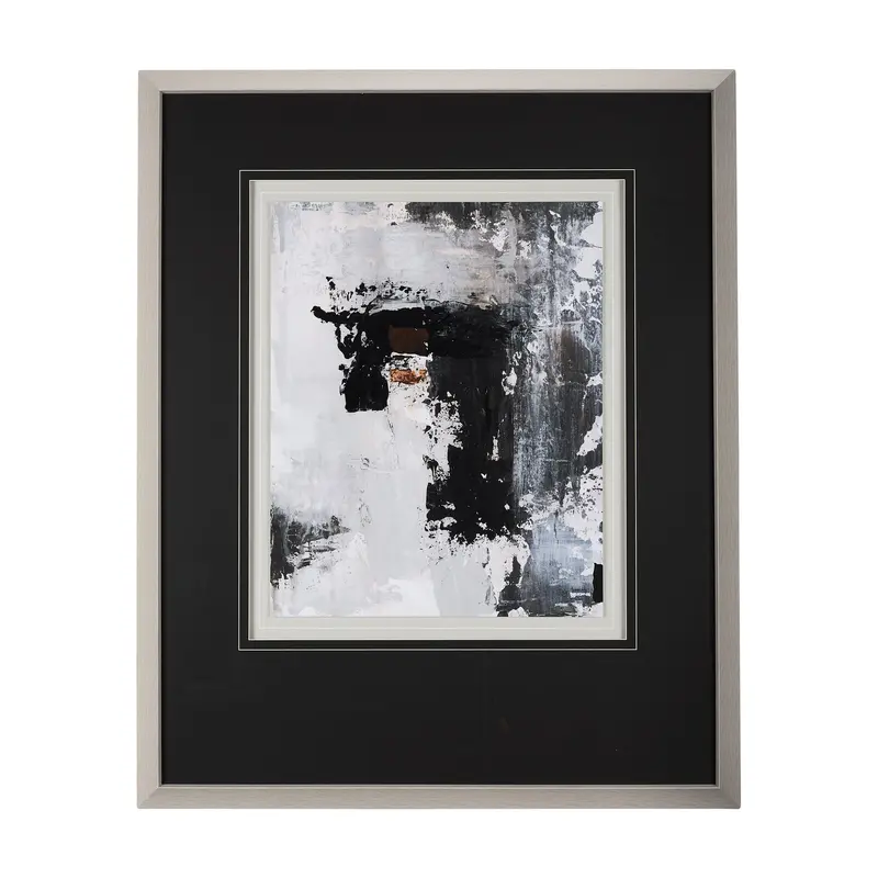 The Fog I – Framed Hand-Embellished Art Print Under Glass By Mercana Studio 1