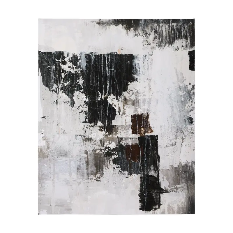 The Fog Ii – Hand-Embellished Textured Canvas Art By Mercana Studio 1